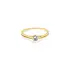 Gold Verlobungsring mit Zirkon