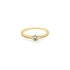 Gold Verlobungsring mit Zirkon