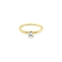 Gold Verlobungsring mit Zirkon