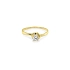 Gold Verlobungsring mit Zirkon