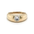 Goldring mit Zirkon