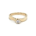Gold Verlobungsring mit Zirkon