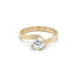 Gold Verlobungsring mit Zirkon
