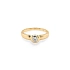 Gold Verlobungsring mit Zirkon
