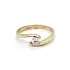 Gold Verlobungsring mit Zirkon