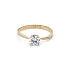 Gold Verlobungsring mit Zirkon