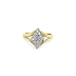 Goldring mit Zirkonen