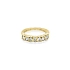 Goldring mit Zirkonen