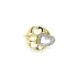 Goldring mit Zirkonen Herzen