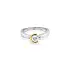 Gold Verlobungsring mit Zirkon