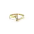 Gold Verlobungsring mit Zirkon