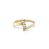 Gold Verlobungsring mit Zirkon