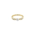 Verlobungsring aus Gold mit kubischem Zirkon