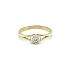 Gold Verlobungsring mit Zirkon