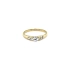 Goldring mit kubischem Zirkon