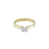 Gold Verlobungsring mit Zirkon