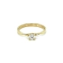 Gold Verlobungsring mit Zirkon