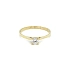 Gold Verlobungsring mit Zirkon