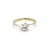 Gold Verlobungsring mit Zirkon