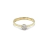 Goldring mit Zirkonen