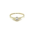 Gold Verlobungsring mit Zirkon