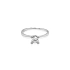 Gold Verlobungsring mit Zirkonen