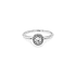 Gold Verlobungsring mit Zirkonen