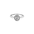 Gold Verlobungsring mit Zirkonen