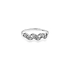 Goldring mit Zirkonen