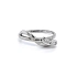 Ring mit Zirkonen aus Weißgold
