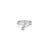 Ring mit Zirkonen aus Weißgold