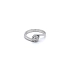 Ring mit Zirkonen aus Weißgold