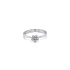 Ring mit Zirkonen aus Weißgold