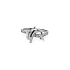Exklusiver Goldring in Form eines Delfins mit Zirkonia