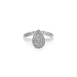 Goldring mit Zirkonen