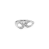 Goldring mit Zirkonen