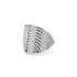 Goldring mit Zirkonen
