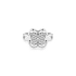 Goldring mit Zirkonen