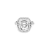 Goldring mit Zirkonen