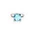 Goldring mit farbigen Zirkonen