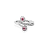Goldring mit Zirkonen