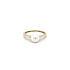 Goldring mit Perle