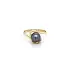 Goldring Schwarze Perle