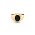 Goldring mit Onyx