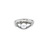 Goldring mit Perle und Zirkonen