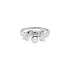 Goldring mit Perle und Zirkonen