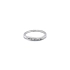 Ring mit Zirkonen aus Weißgold