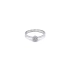 Ring mit Zirkonen aus Weißgold