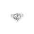 Goldring mit Perle und Zirkonen