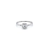 Verlobungsring mit Zirkon aus Weißgold